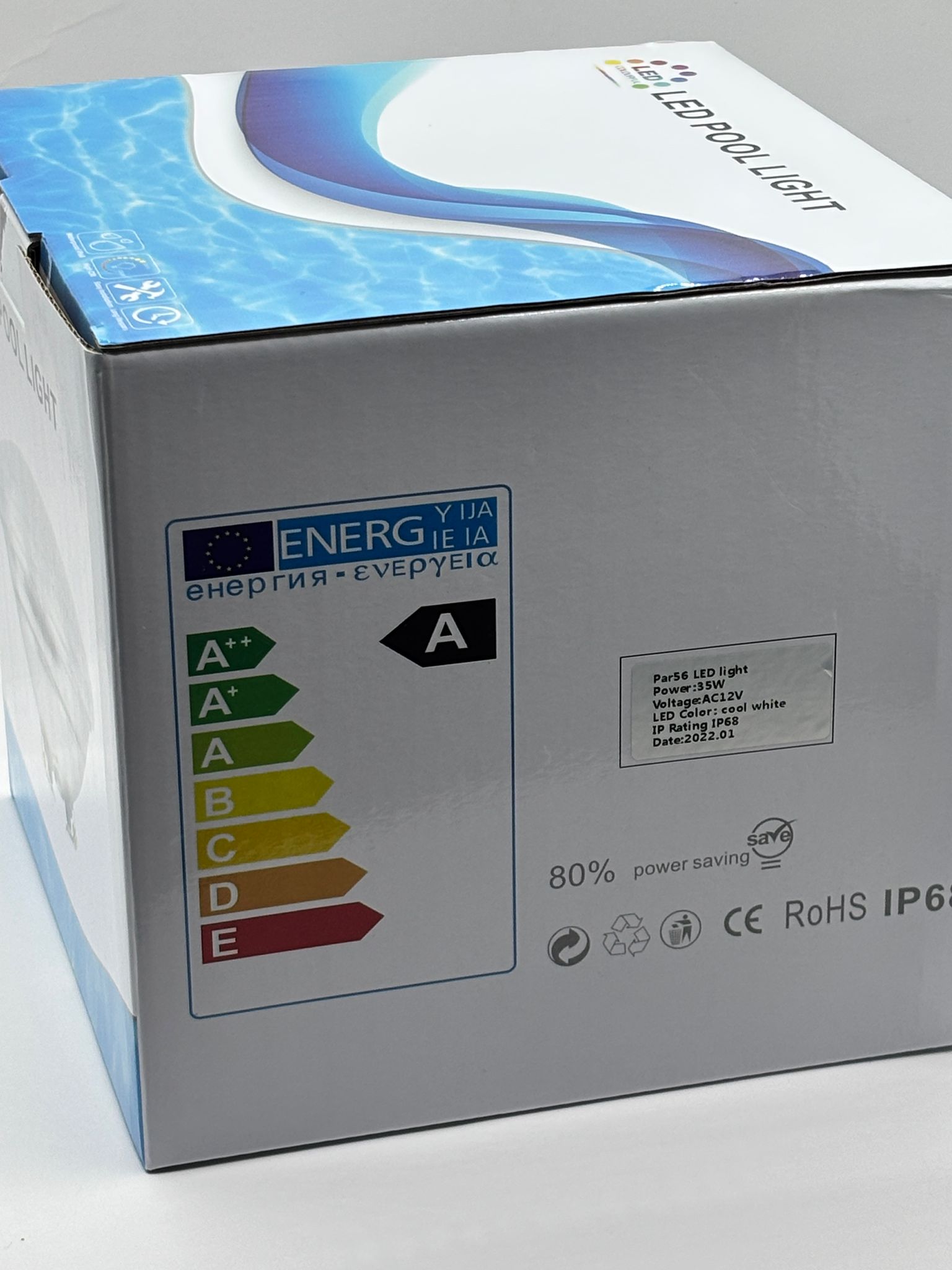 Par56 LED Pool Light screw terminal connection 