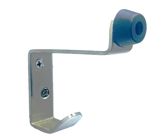 4 Pack Stainless Steel Hook Door Stopper Bumper wall protector 