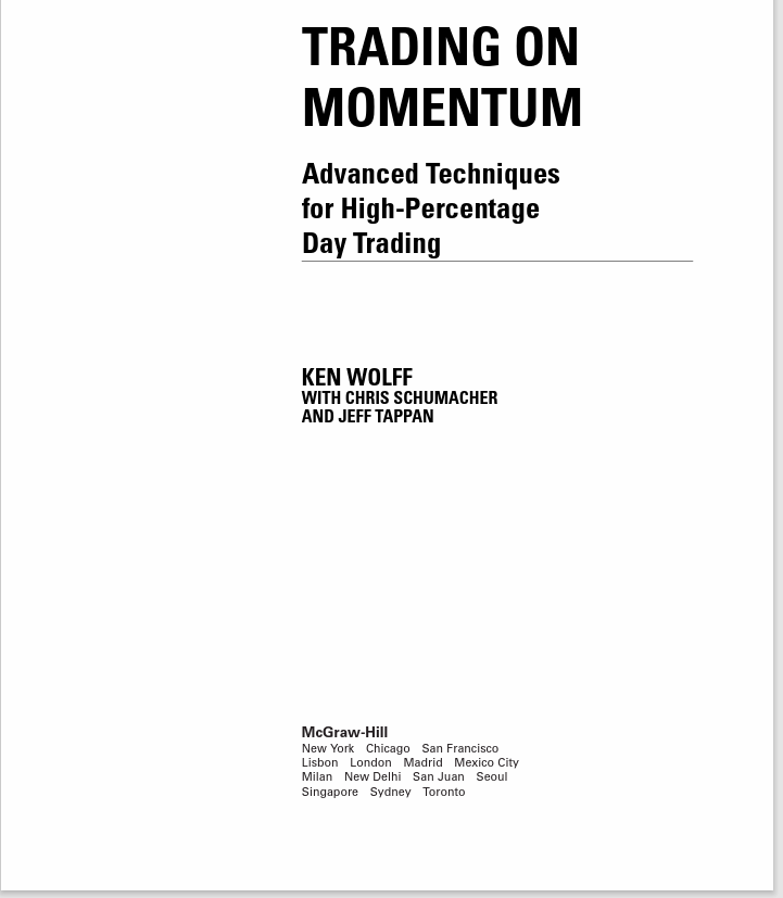 Trading on Momentum