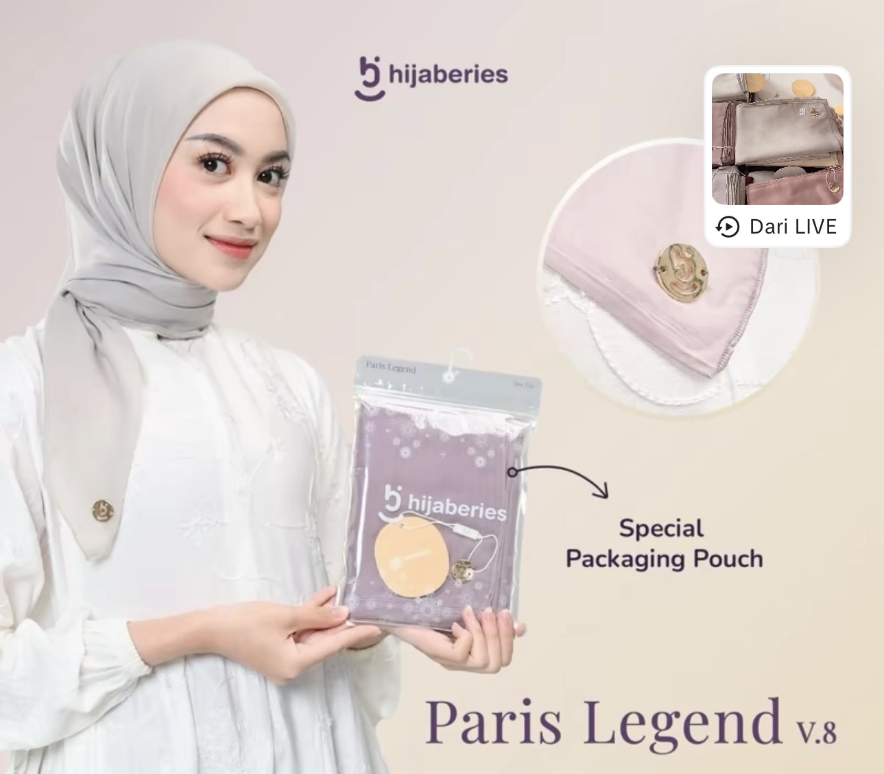 (5pcs) Paris Legend V.8 Hijaberies