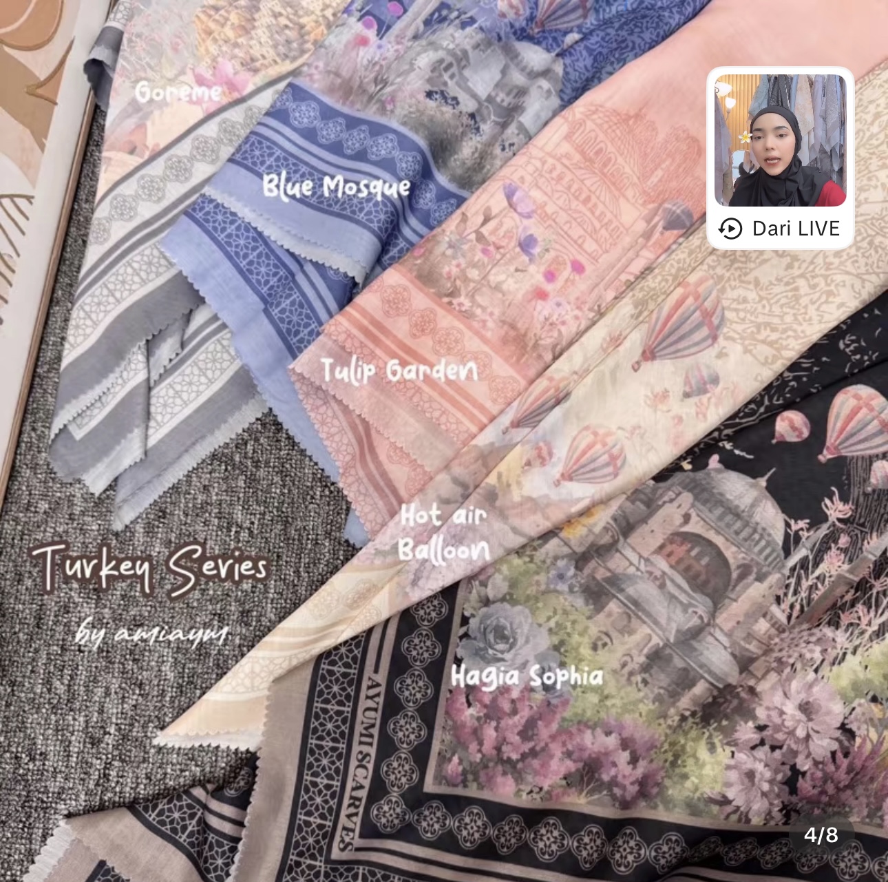 Hijab Motif Sublime Printing Premium Design