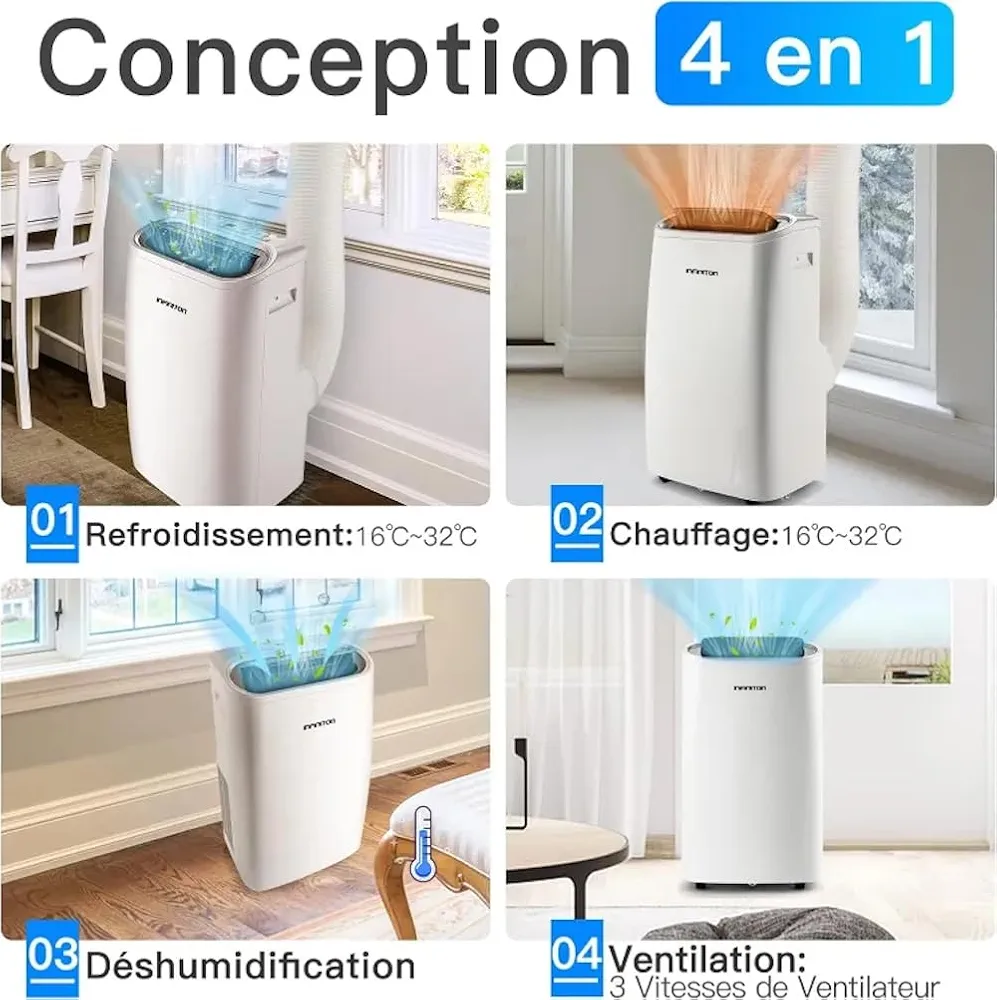 Climatiseur mobile INFINITON 12000BTU