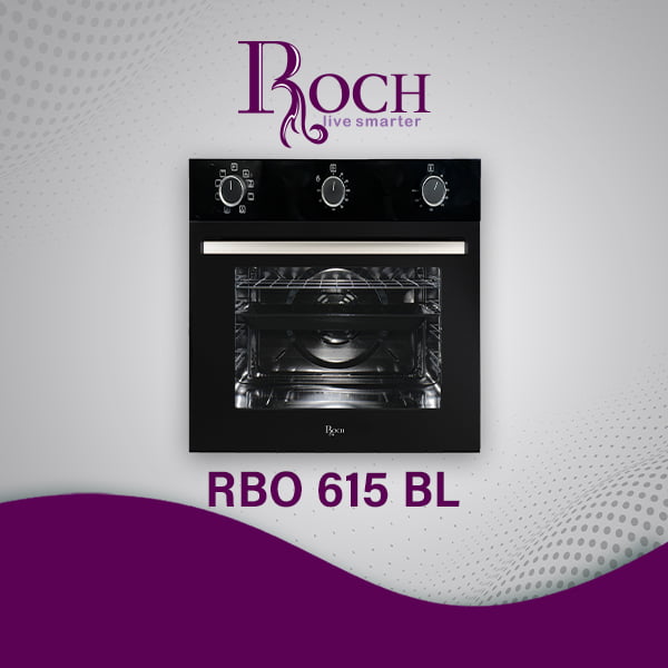 Four électrique encastrable noir ROCH (RBO 615 BL)