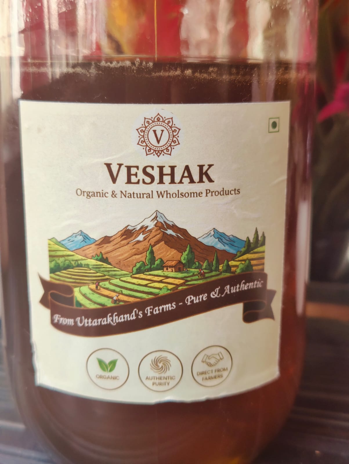 Raw Himalayan Wild Honey – Pure Forest Nectar from the Hills of Uttarakhand | Veshak