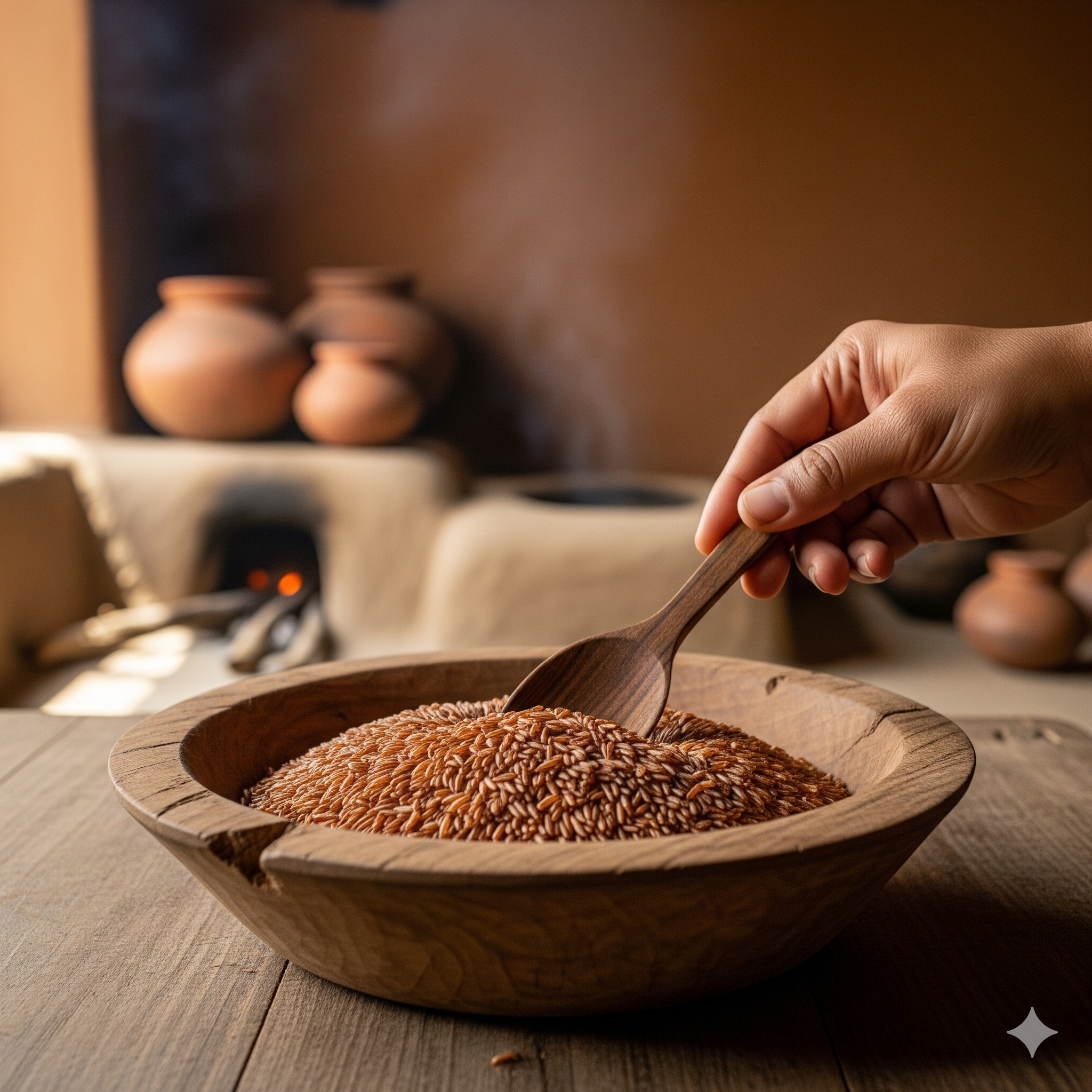 Organic Red Rice | Farm-Fresh Uttarakhand Lal Chawal | Authentic Raw Red Rice