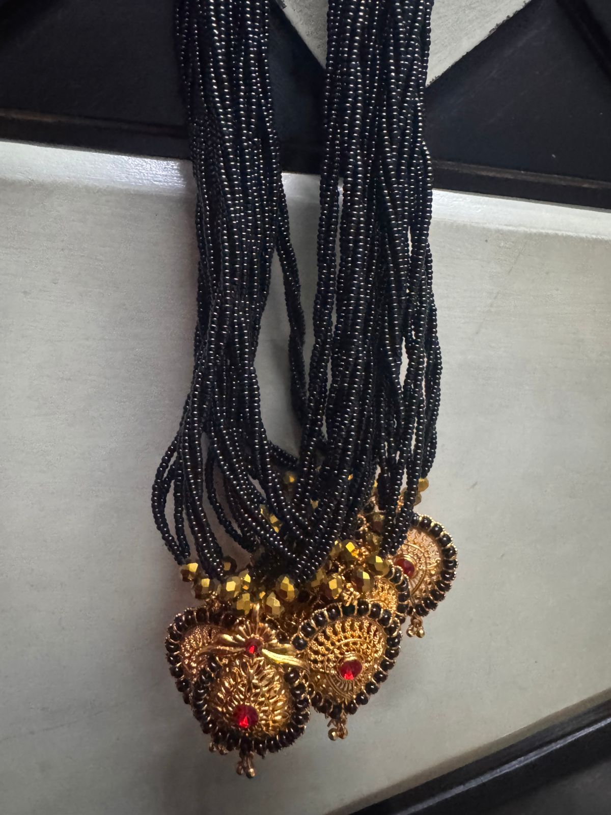 Traditional Black Beaded Mangalsutra| 1 piece 