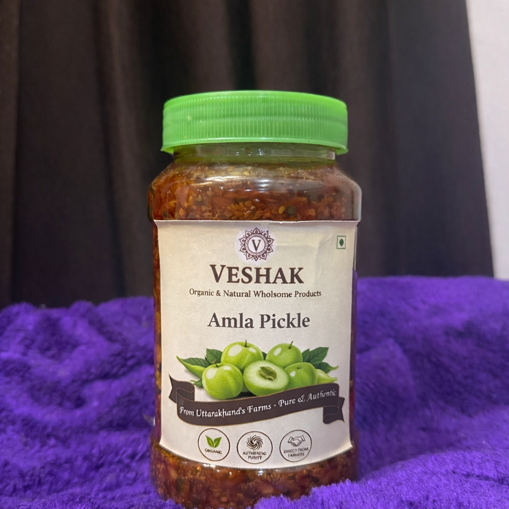 Veshak Homemade Amla Pickle | Indian Gooseberry Achar from Uttarakhand | Traditional Pahadi Recipe | No Preservatives