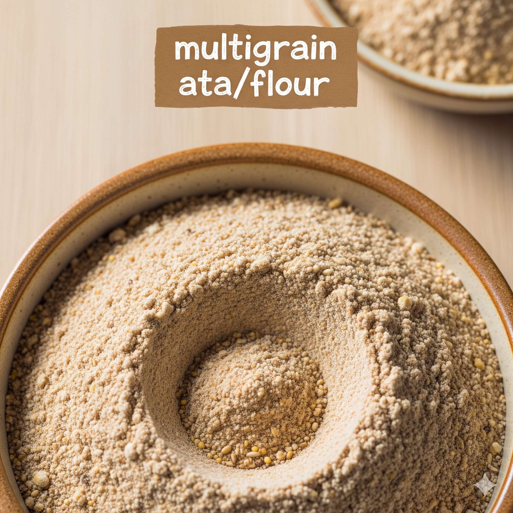 Organic Multigrain Atta/Flour| | Healthy & Nutritious Multi-Grain Flour |Uttarakhand Sourced