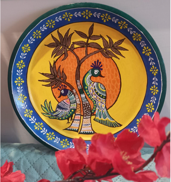 Hand-painted Decorative Plate
