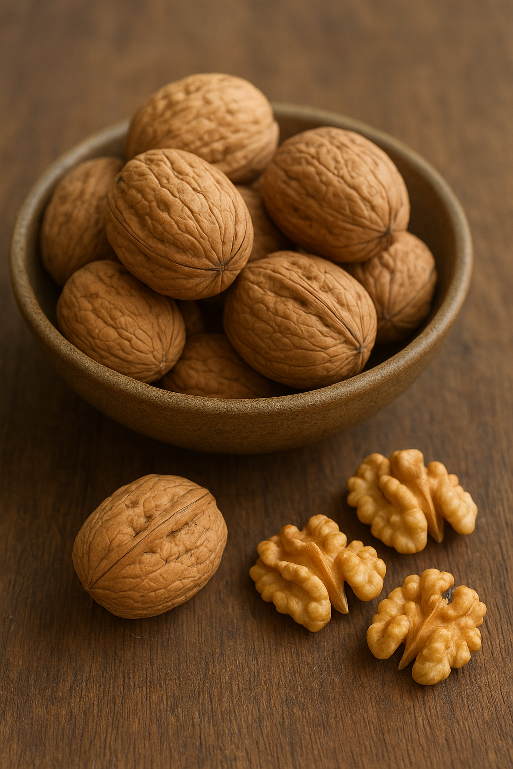 Veshak Kagazi Akhrot – Himalayan Walnuts from Uttarakhand | Pure, Hand-Cracked & Nutrient-Rich