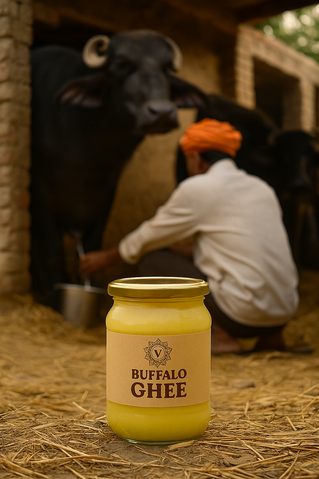 Pure Buffalo Ghee from Uttarakhand | Veshak Farm Fresh A2 Ghee