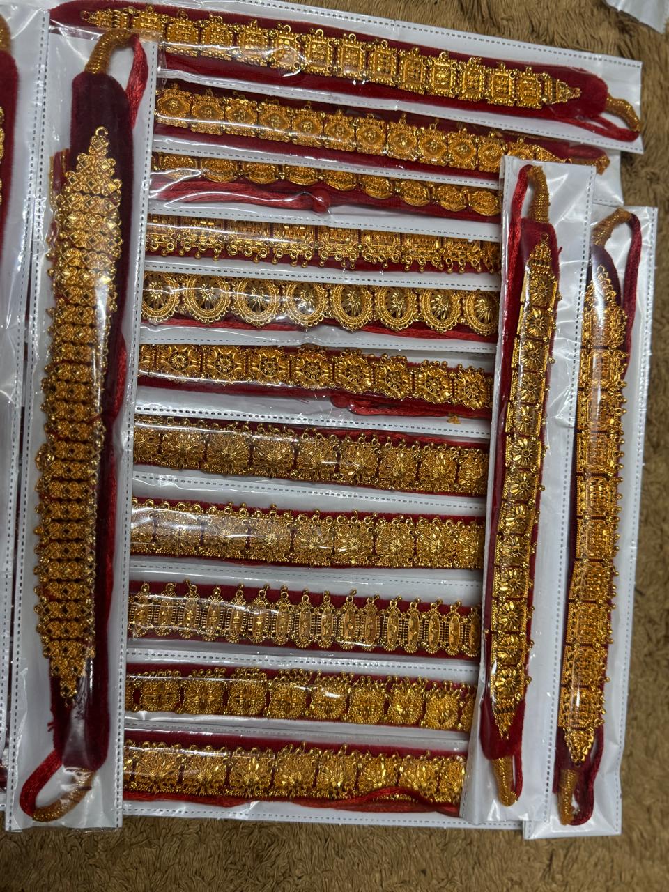 Gulband – Red Traditional Uttarakhand Bridal Neck Ornament| 1 piece