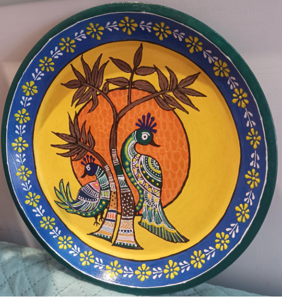 Hand-painted Decorative Plate