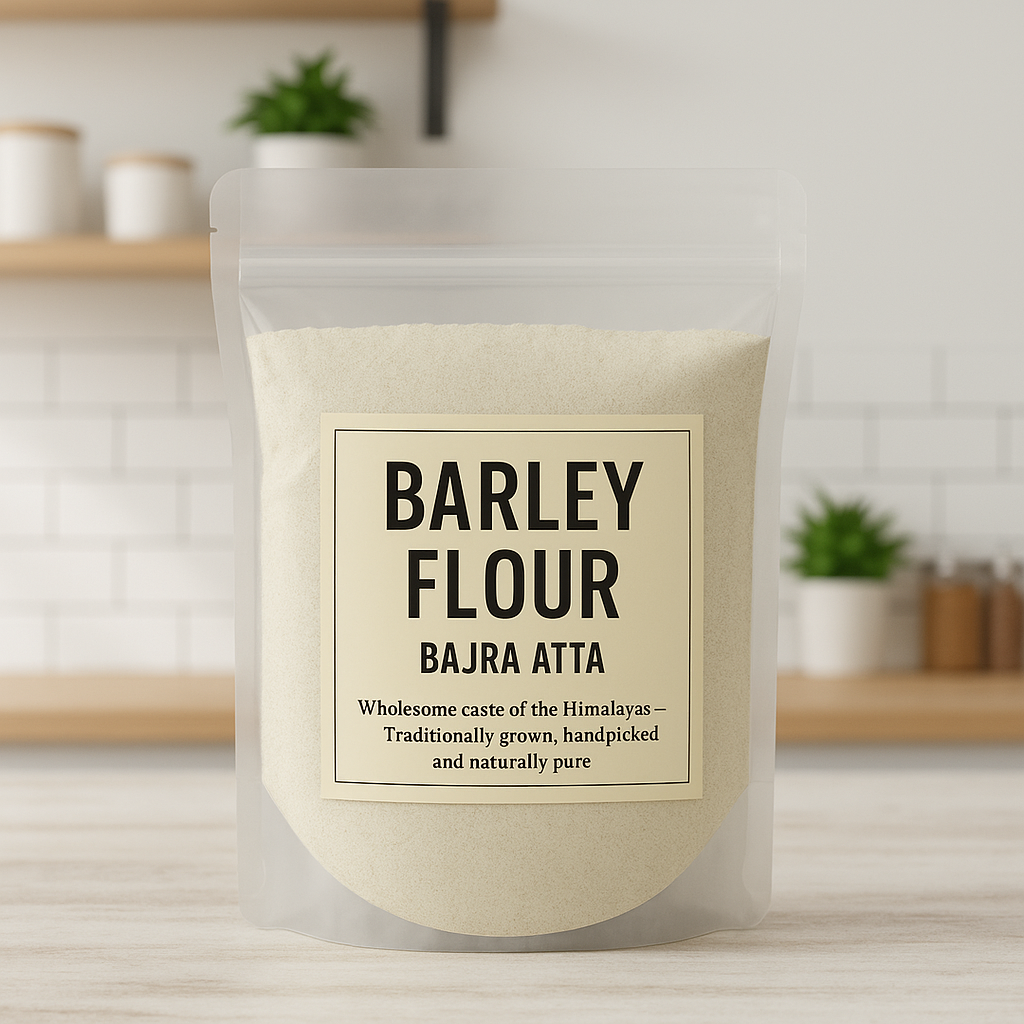 Pure Uttarakhand Jau Flour | Authentic Himalayan Barley Atta|Jau ata(Barley Flour)