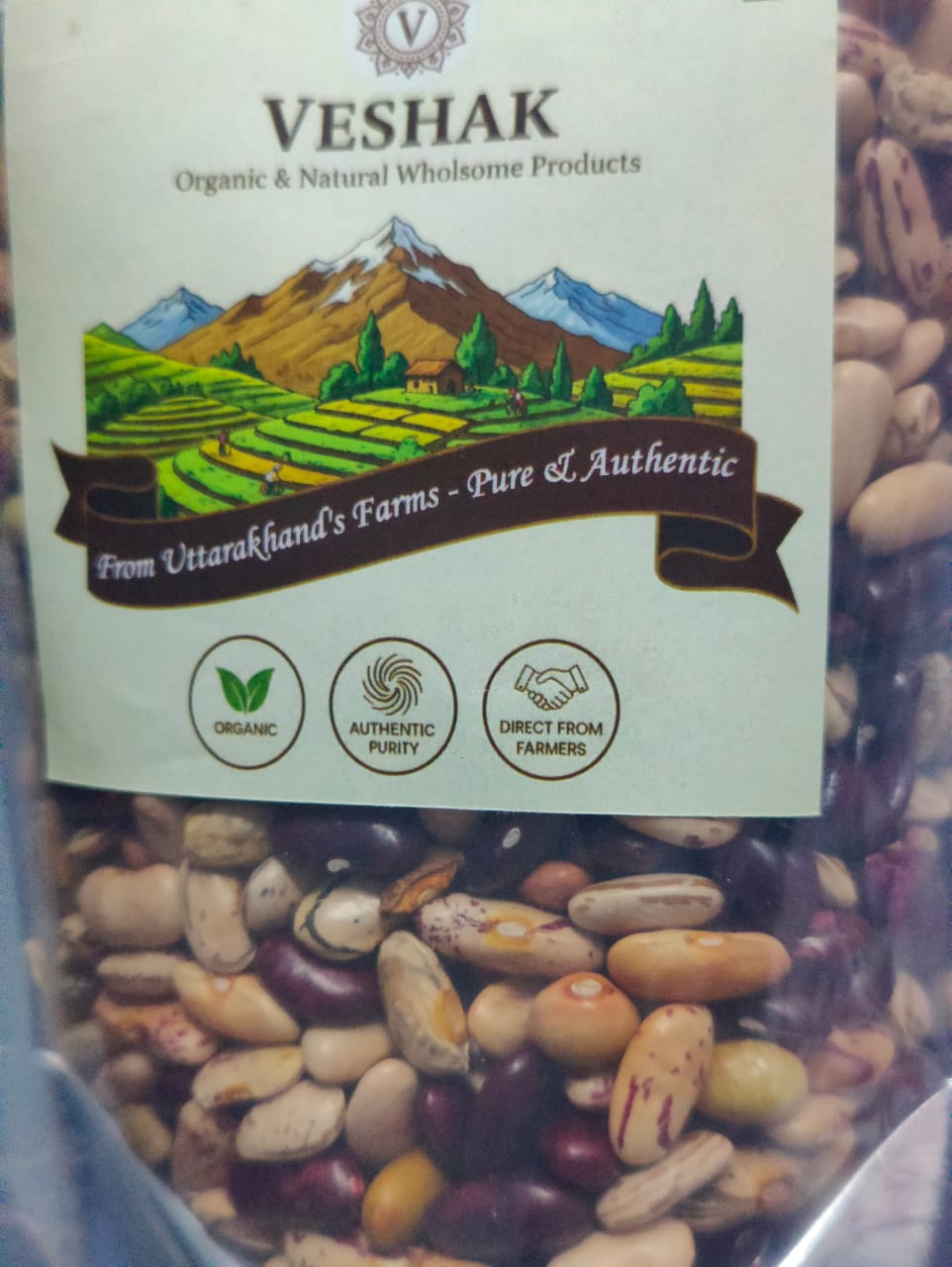 Mix Rajma (Assorted Kidney Beans Blend) from Uttarakhand | Organic Himalayan Variety Pack – Veshak  