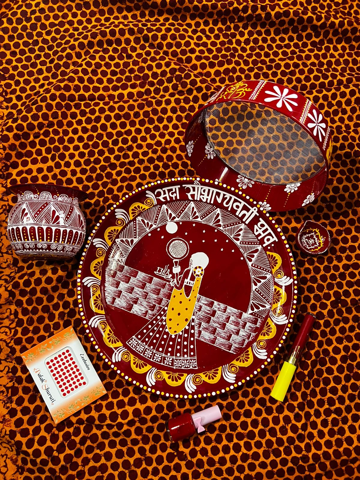 Karwa Chauth Puja Thali Set