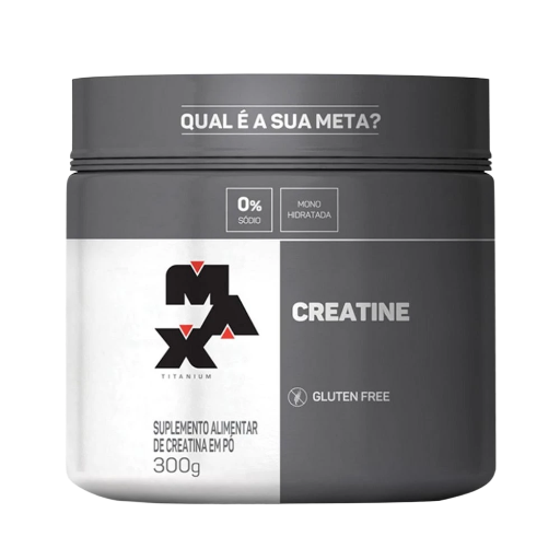 Creatina 100% Monohidratada (300g) Max Titanium
