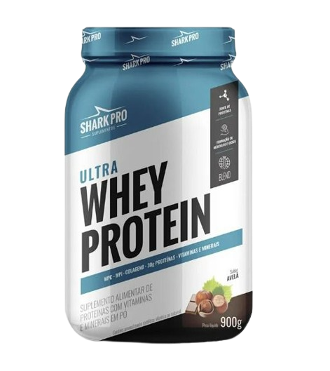 Ultra Whey Protein (900g) Shark Pro - Sabor Avelã
