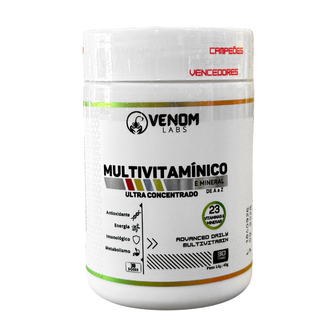Multivitamínico Ultra Concentrado (30 Caps) Venom Labs