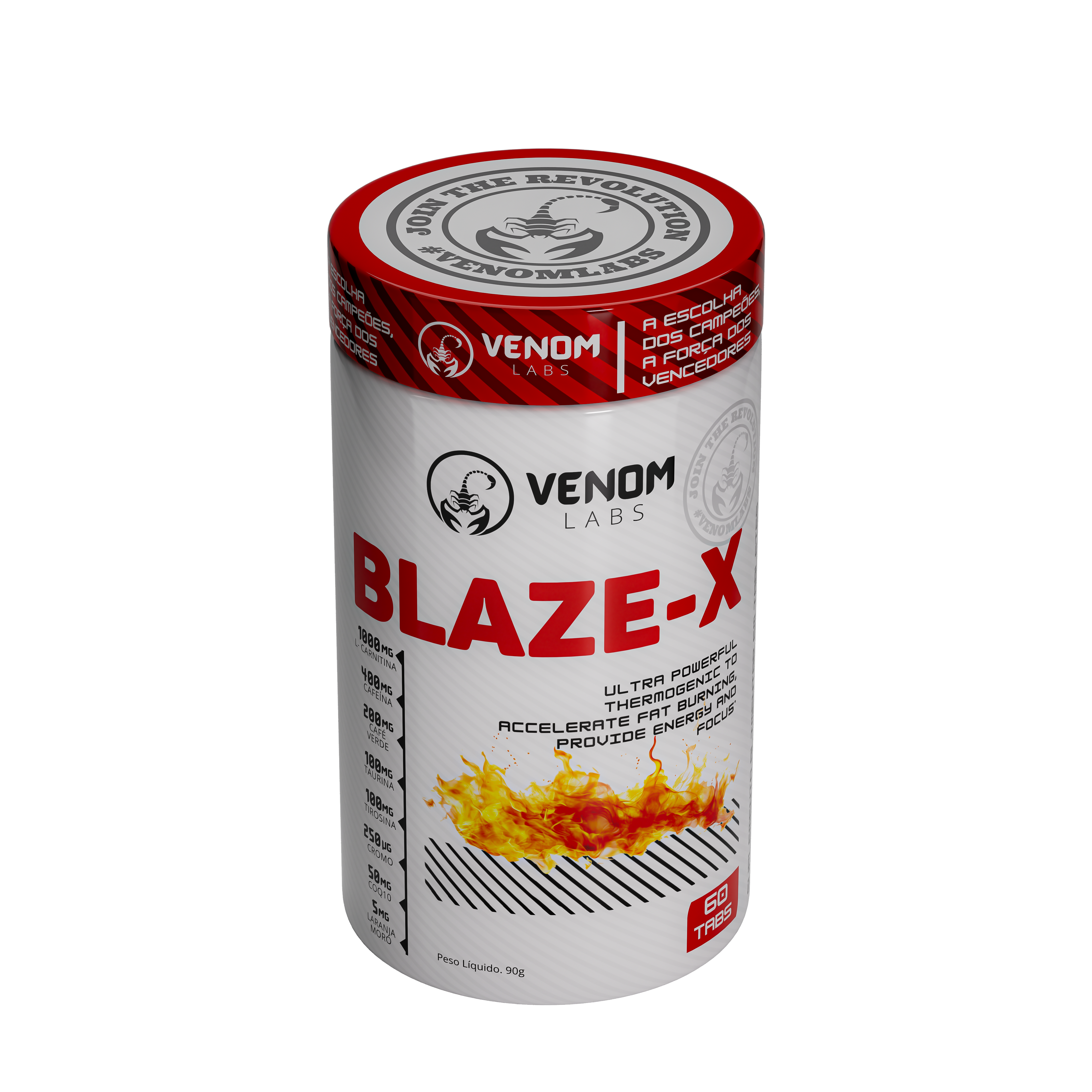 Termogênico Blaze-x (60 Caps) Venom Labs
