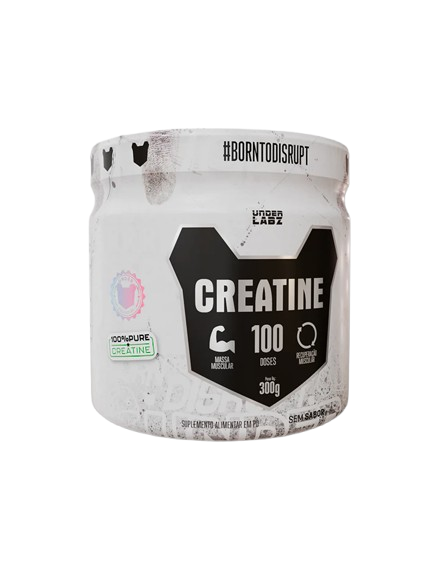 Creatina 100% Monohidratada (300g) Under Labz
