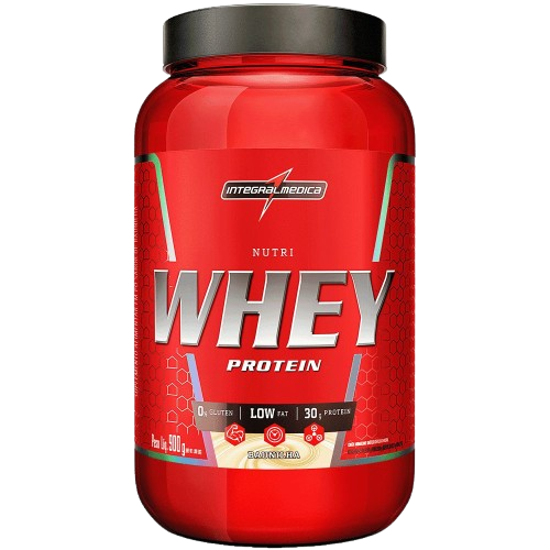 Nutri Whey Protein (900g) Integralmedica - Sabor Baunilha