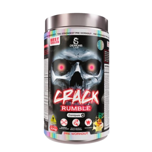 Pré-treino Crack (300g) Demons Lab - Sabor Tutti Fruit