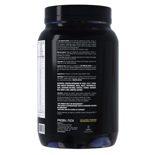 Iso Protein Blend (900g) Probiótica - Sabor Cookies and Cream