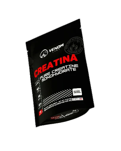 Refil Creatina 100% Monohidratada (500g) Venom Labs
