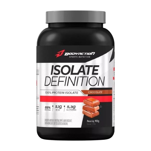 Isolate Definition (900g) Bodyaction - Sabor Chocolate