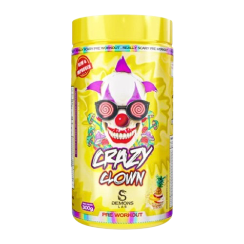 Pré-treino Crazy Clown (300g) Demons Lab - Sabor Yellow Blood
