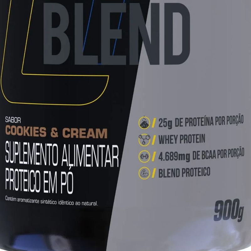 Iso Protein Blend (900g) Probiótica - Sabor Cookies and Cream