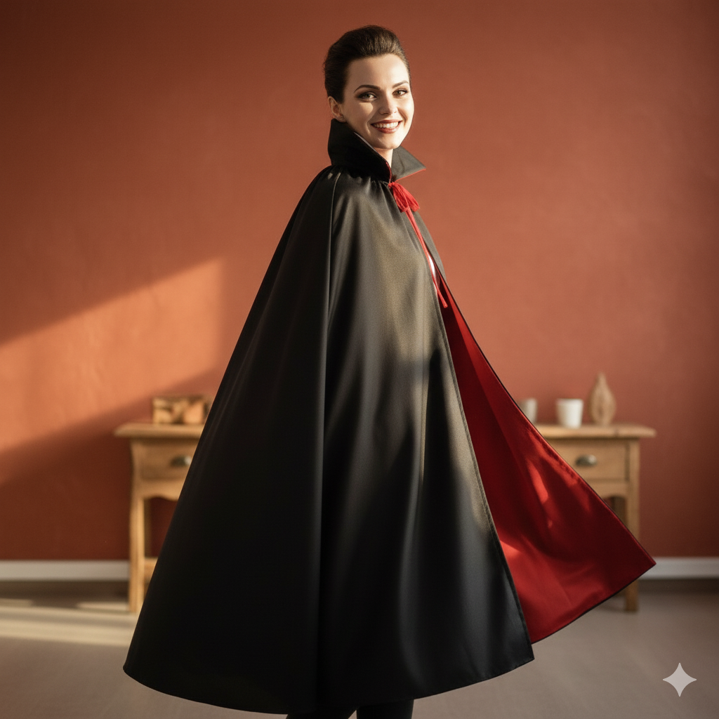 Cape de vampire adulte et enfant