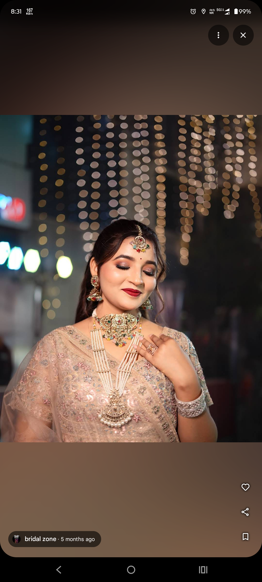 Bridal Embellished Lehenga