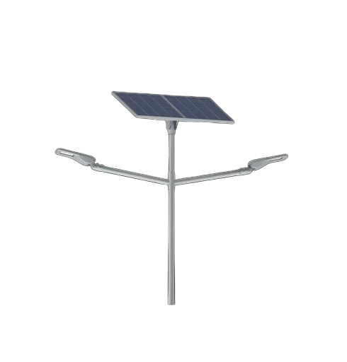 All in Two Solar Road and Street Luminaire 2x75W/24000 lm