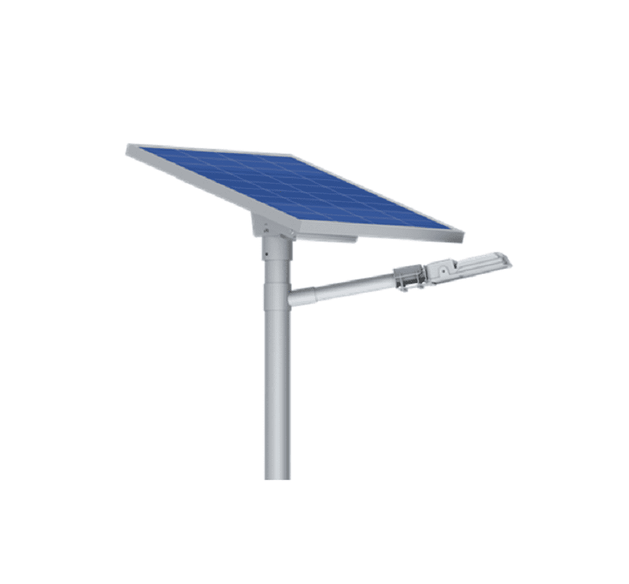 All in One Two Solar Road and Street Luminaire 40W/6000 lm