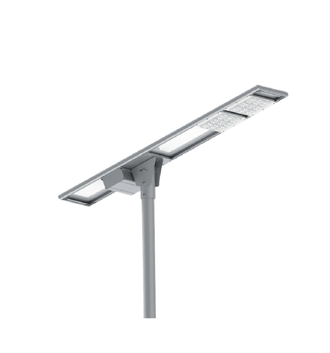 All in One Solar Road and Street Luminaire 80W/14400 lm