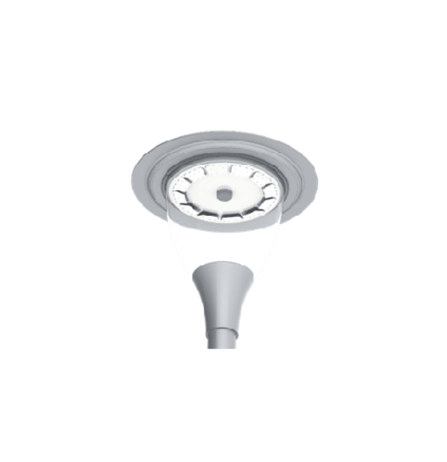 All In One Solar Park and Garden Luminaire 20W/3000 lm