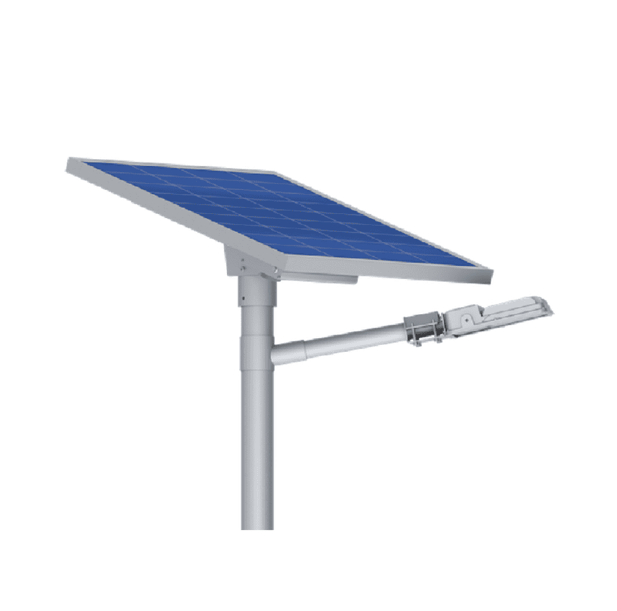 All in One Two Solar Road and Street Luminaire 20W/2800 lm