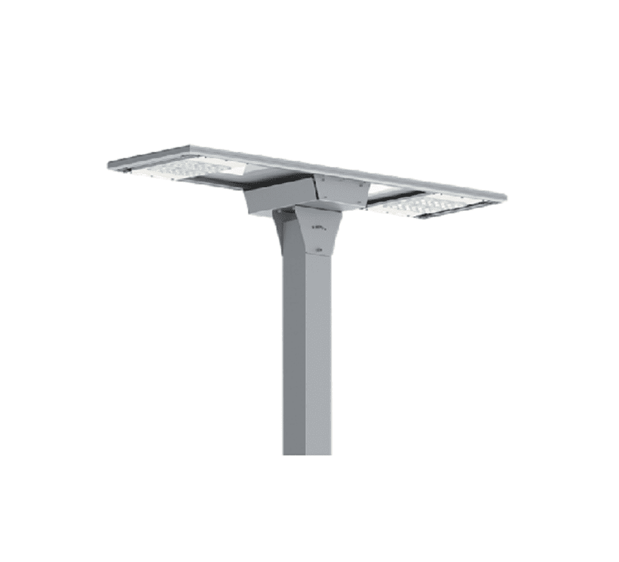 All in One Solar Road and Street Luminaire 2x30W/10800 lm