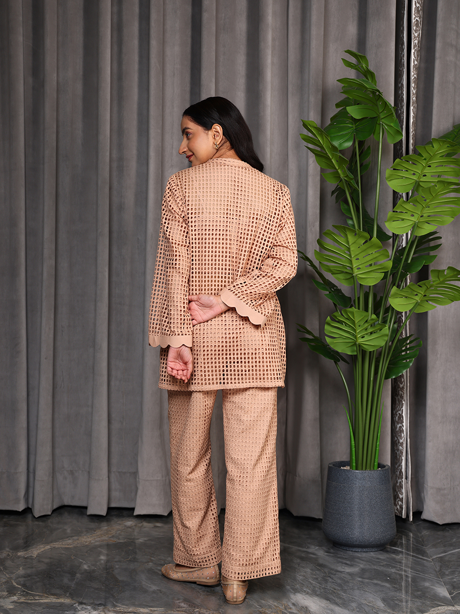 Crochet Three- Piece Suit