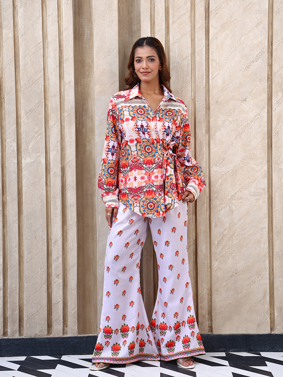 Printed Two-Piece Outfit