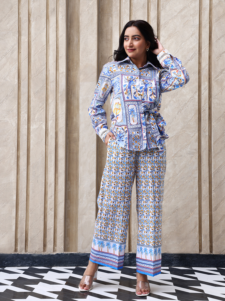 Printed two-piece set