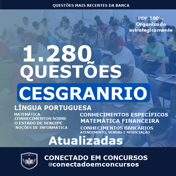 1.280 Questões CESGRANRIO