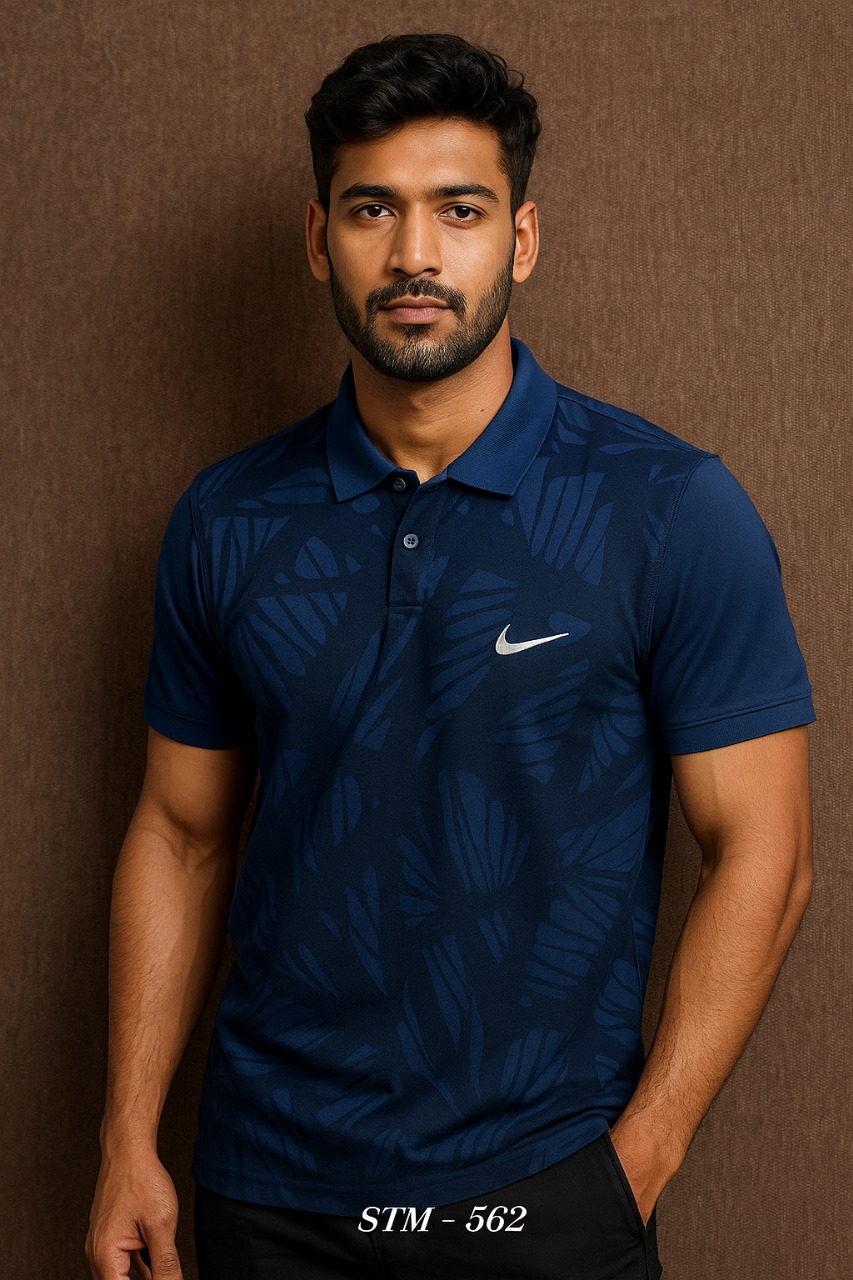 Nike Navy Blue Polo Shirt