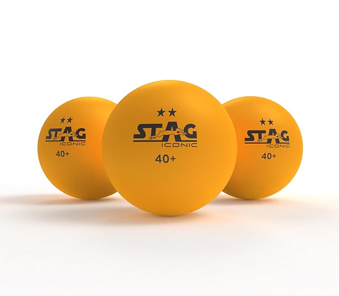 Stag Iconic Table Tennis Balls 40+