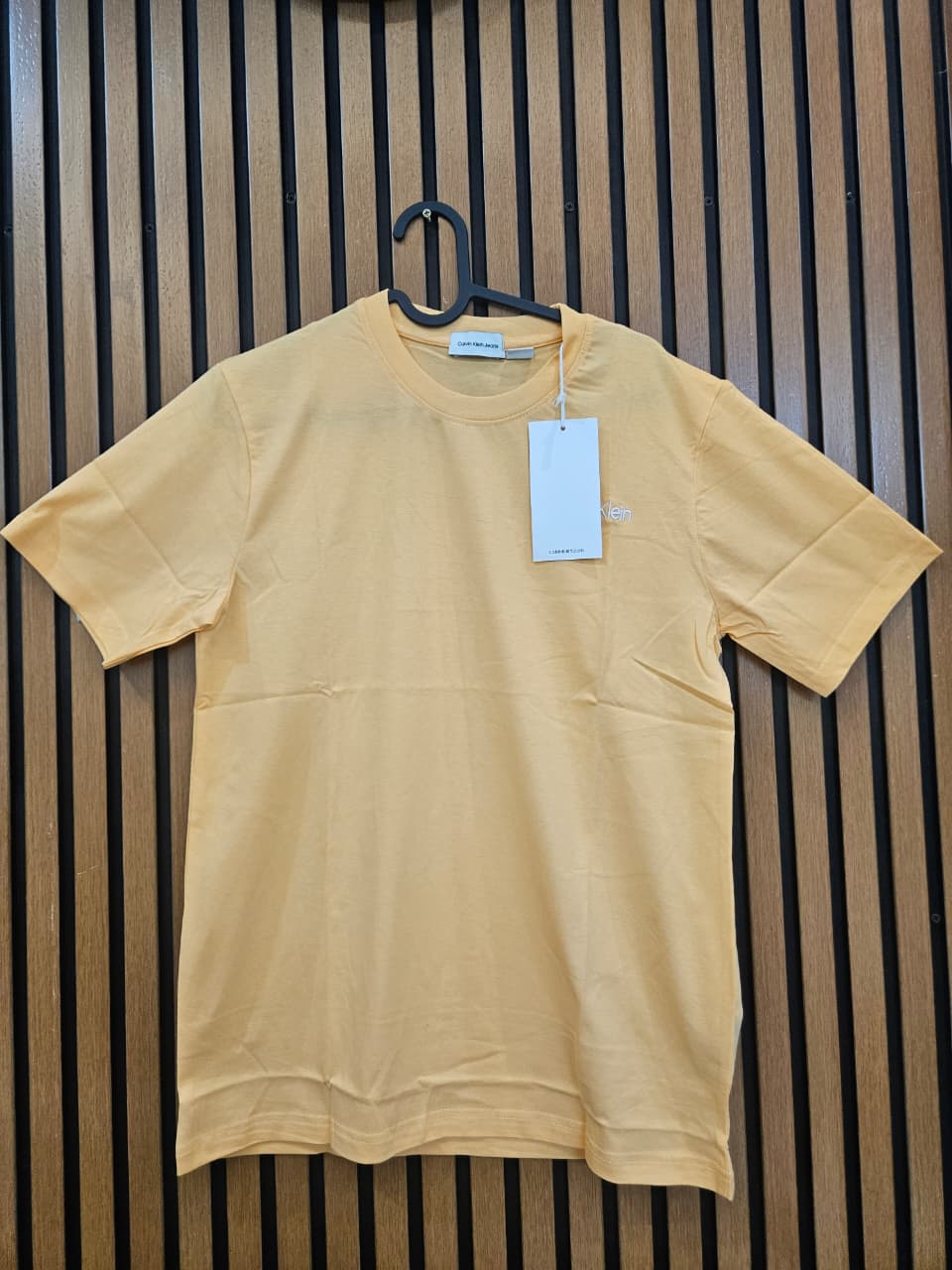 Light Yellow Cotton T-Shirt