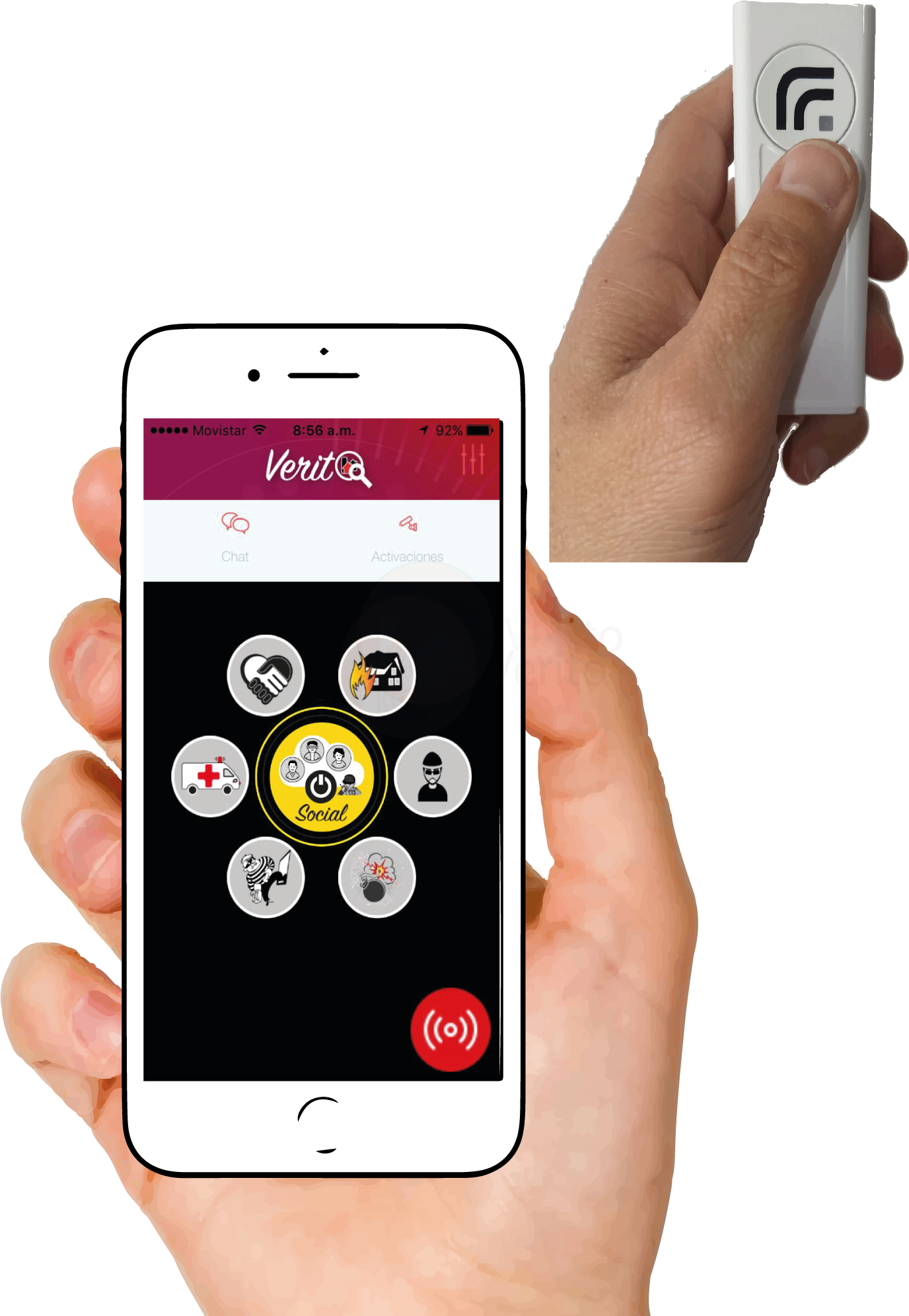 Alarma Comunitaria VeritoApp