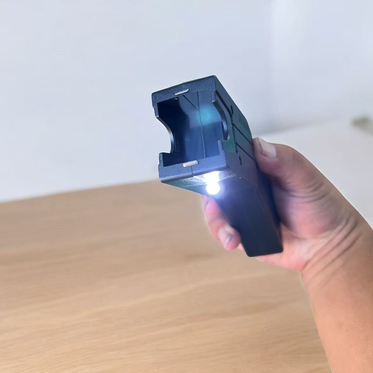 Self-Defense Heavy Duty Stun Gun for Men & Women,15 Foot Range,1.80 µC Painful Charge,LED Flashlight,Safety Switch