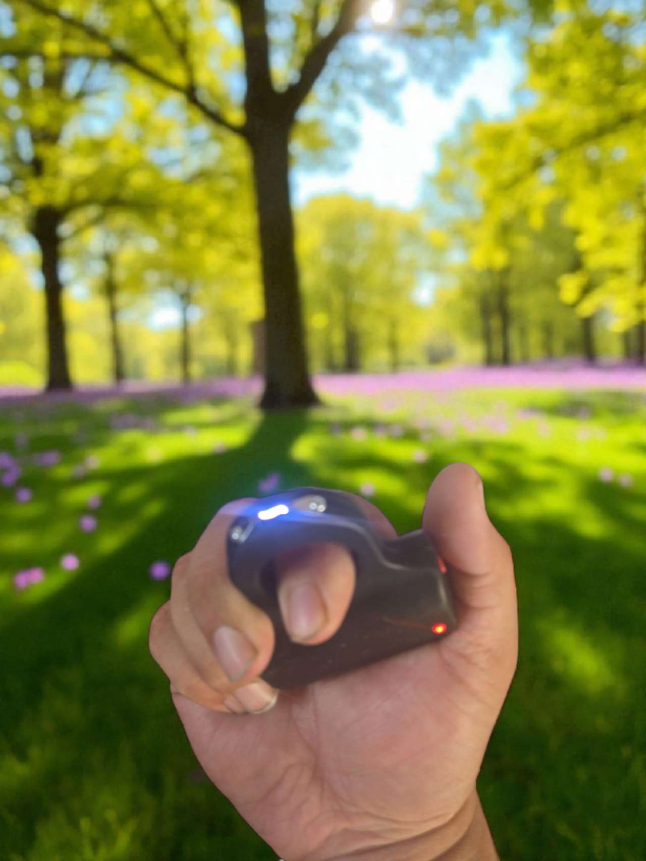 Portable Rechargeable Flashlight and stun gun